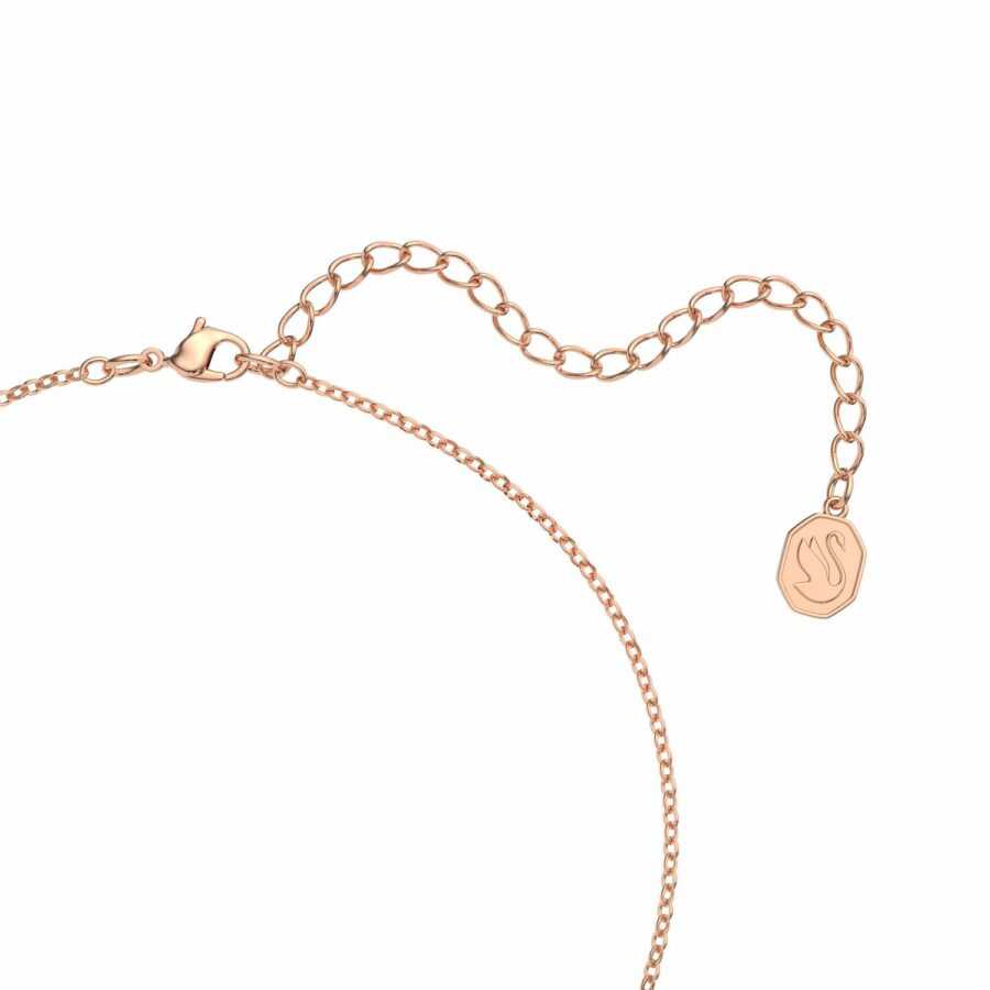 Σετ Swarovski Millenia, Οκταγωνική κοπή, Ροζ, Επιμετάλλωση σε ροζ χρυσαφί τόνο - Image 3