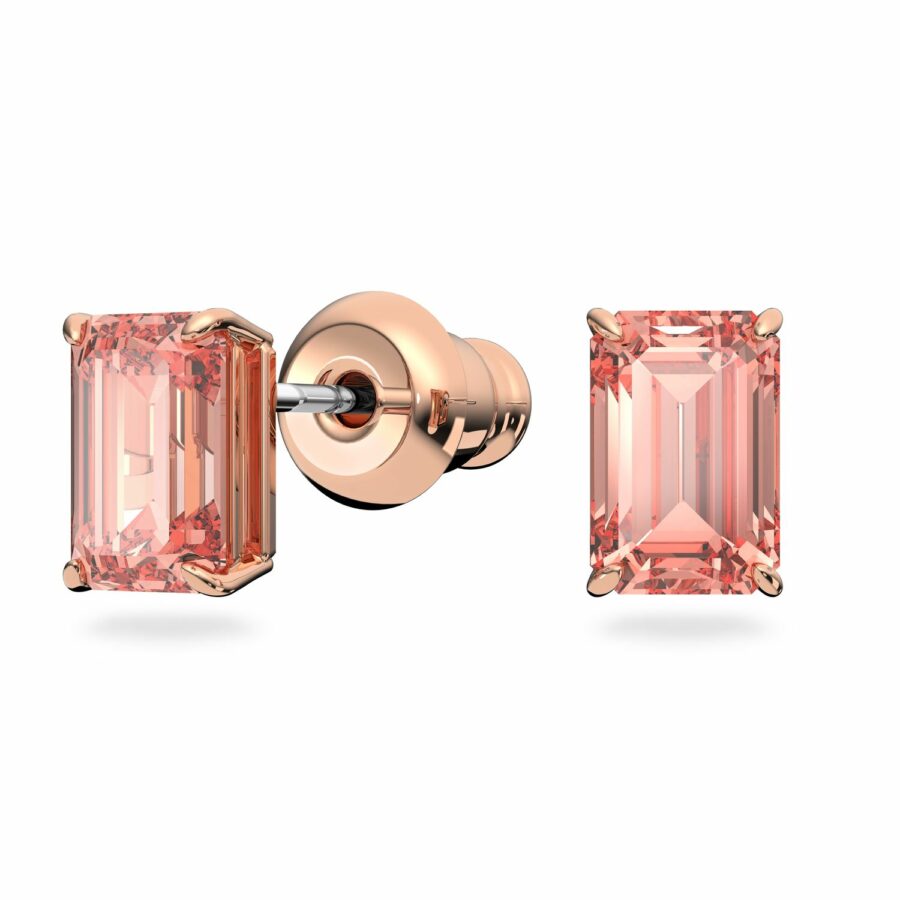 Σετ Swarovski Millenia, Οκταγωνική κοπή, Ροζ, Επιμετάλλωση σε ροζ χρυσαφί τόνο - Image 4