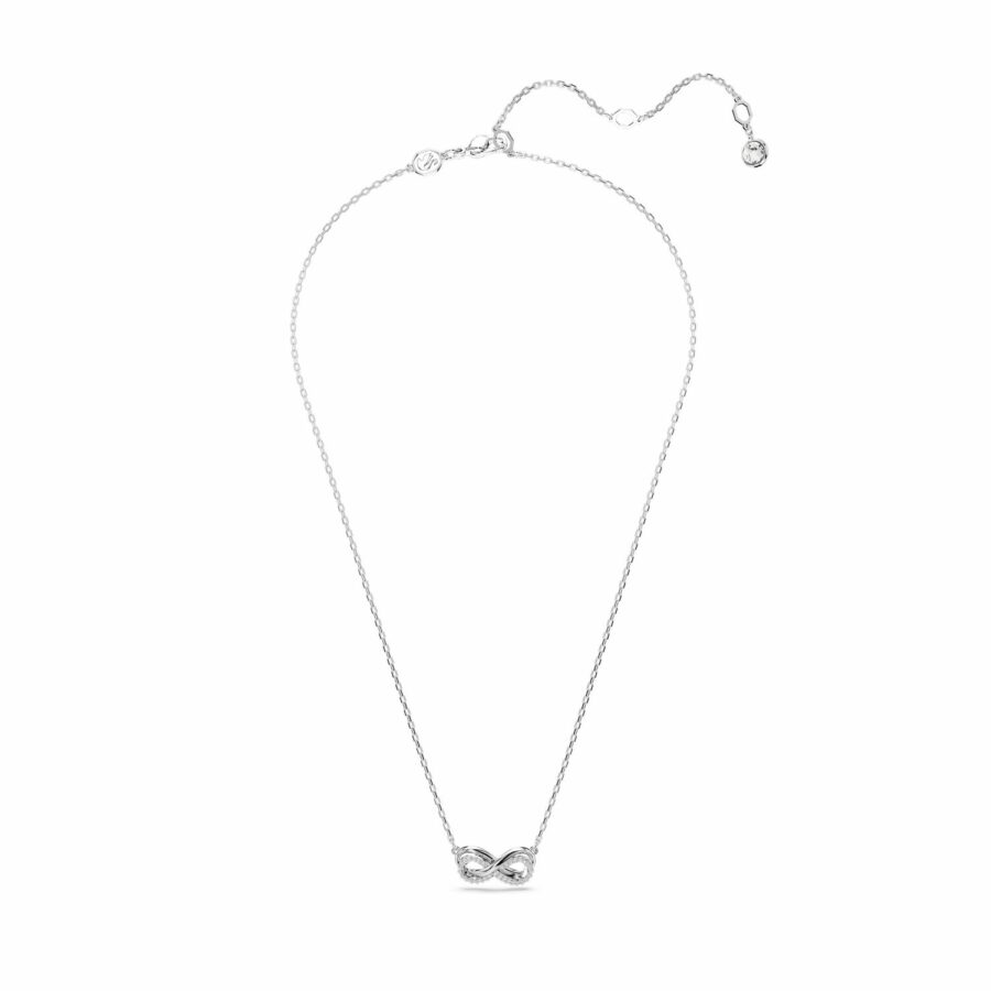 Μενταγιόν Hyperbola, Pavé, Άπειρο, Λευκό, Επιμετάλλωση ροδίου - Image 2