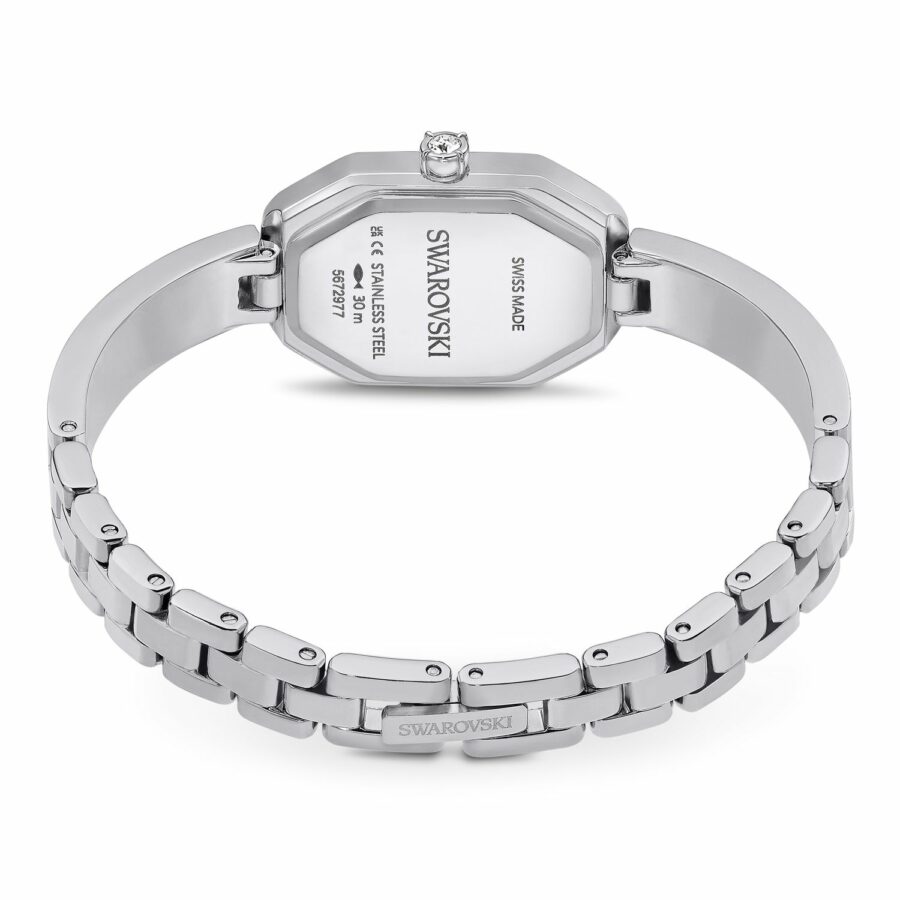 Ρολόι Dextera Bangle, Eλβετικής κατασκευής, Μεταλλικό μπρασελέ, Ασημί τόνος, Ανοξείδωτο ατσάλι - Image 3
