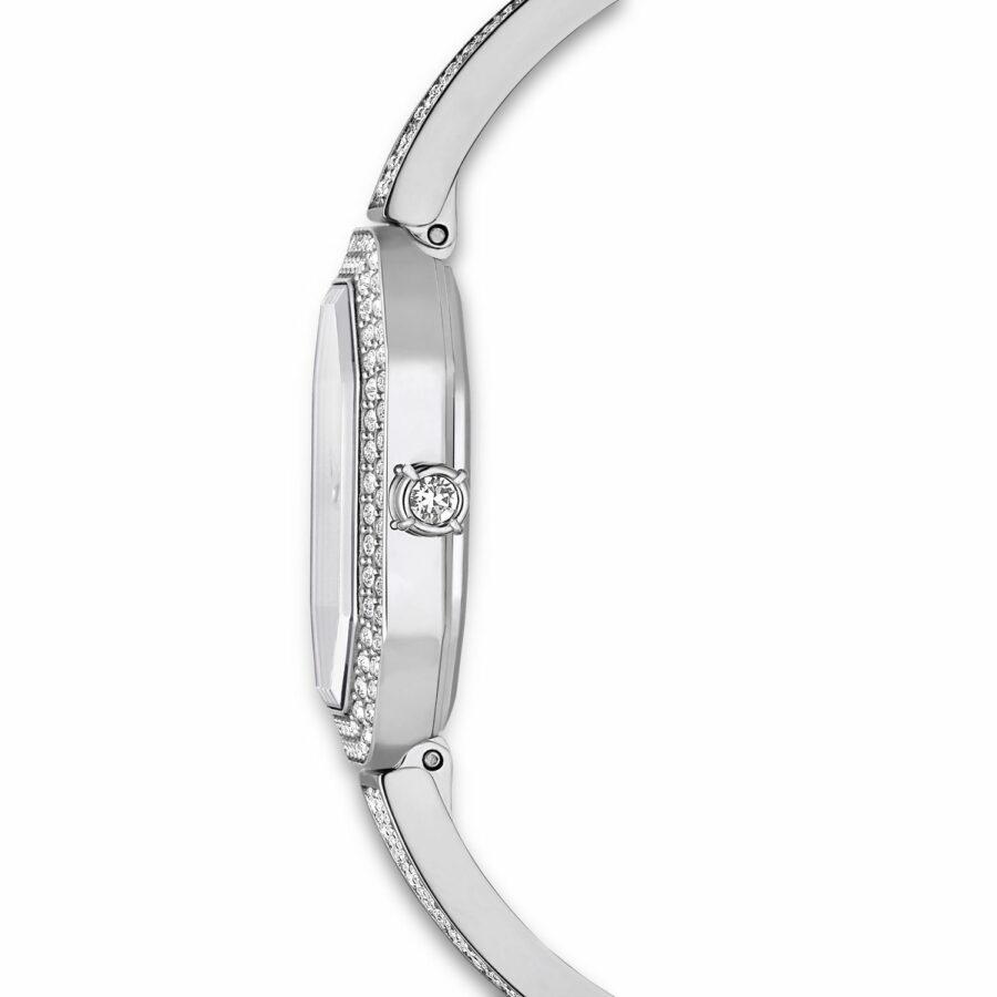 Ρολόι Dextera Bangle, Eλβετικής κατασκευής, Μεταλλικό μπρασελέ, Ασημί τόνος, Ανοξείδωτο ατσάλι - Image 6