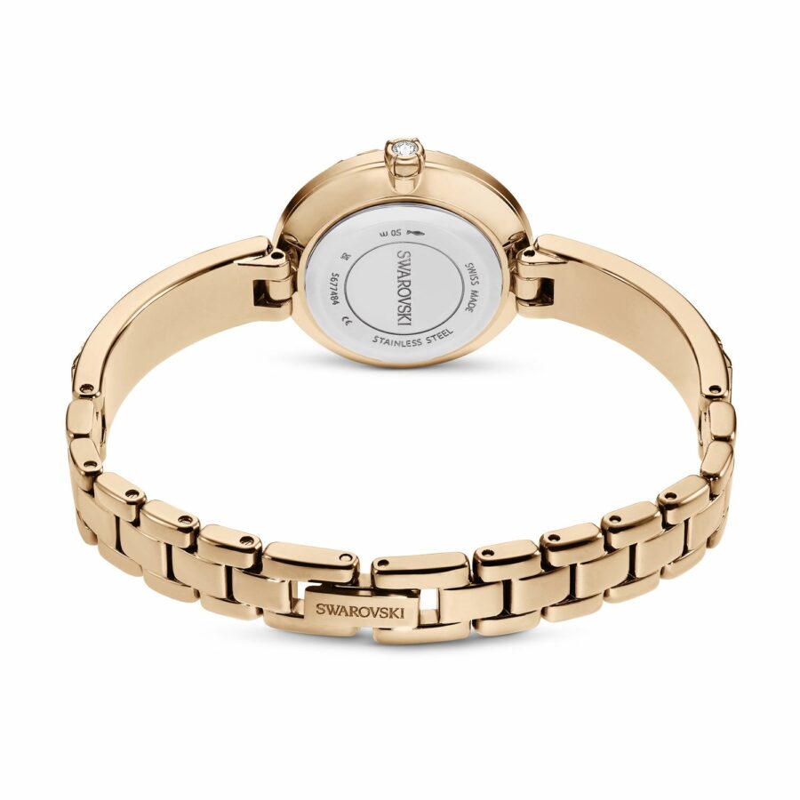 Ρολόι Matrix Bangle, Eλβετικής κατασκευής, Κρυστάλλινο μπρασελέ, Ροζ χρυσαφί τόνος, Φινίρισμα σε χρυσό σαμπανί τόνο - Image 3