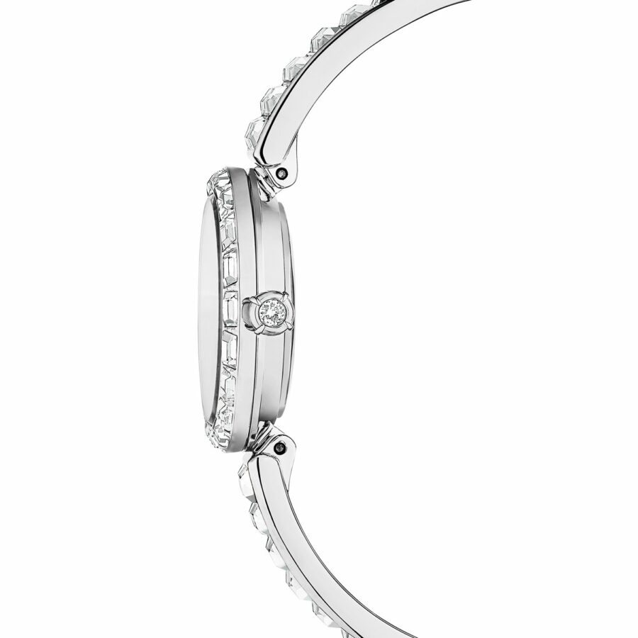 Ρολόι Matrix Bangle, Eλβετικής κατασκευής, Κρυστάλλινο μπρασελέ, Ασημί τόνος, Ανοξείδωτο ατσάλι - Image 5