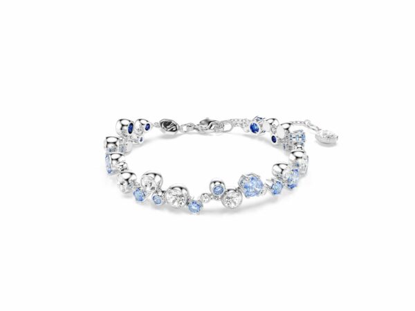 Βραχιόλι Constella, Μείξη κοπών, Μπλε, Επιμετάλλωση ροδίου