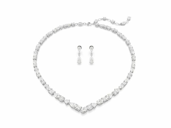 Σετ Mesmera, Μείξη κοπών, Λευκό, Επιμετάλλωση ροδίου