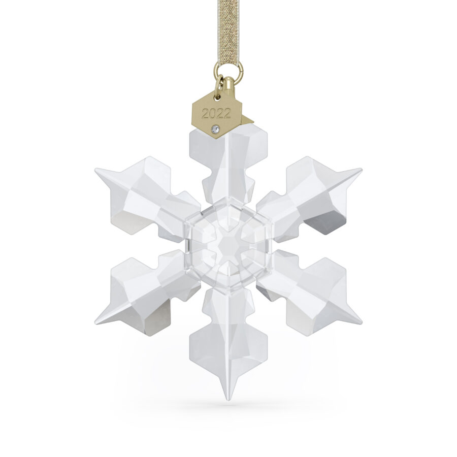 Εποχιακό Διακοσμητικό Annual Edition Ornament με Λευκά Κρύσταλλα
